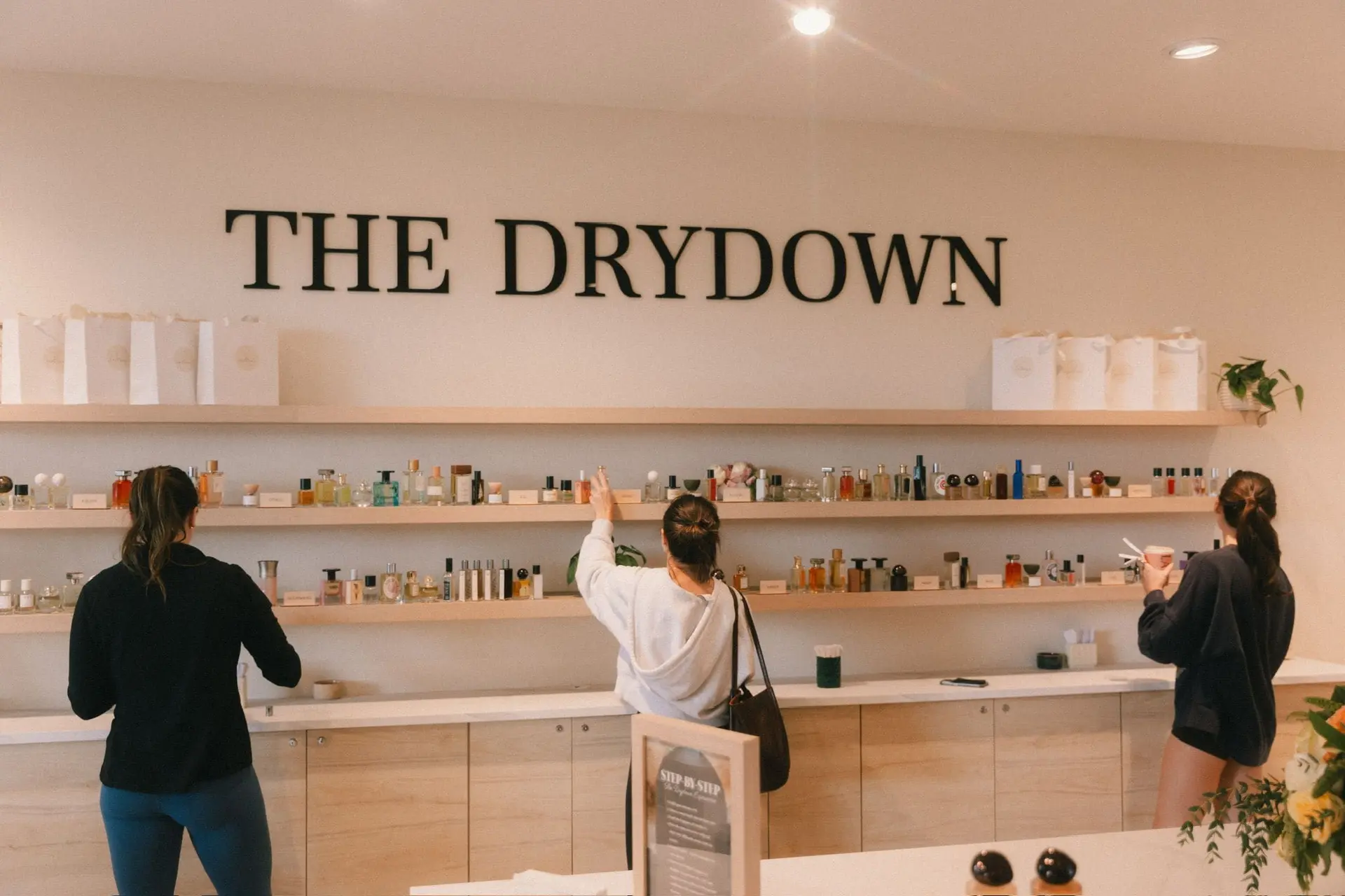 Inside The Drydown boutique